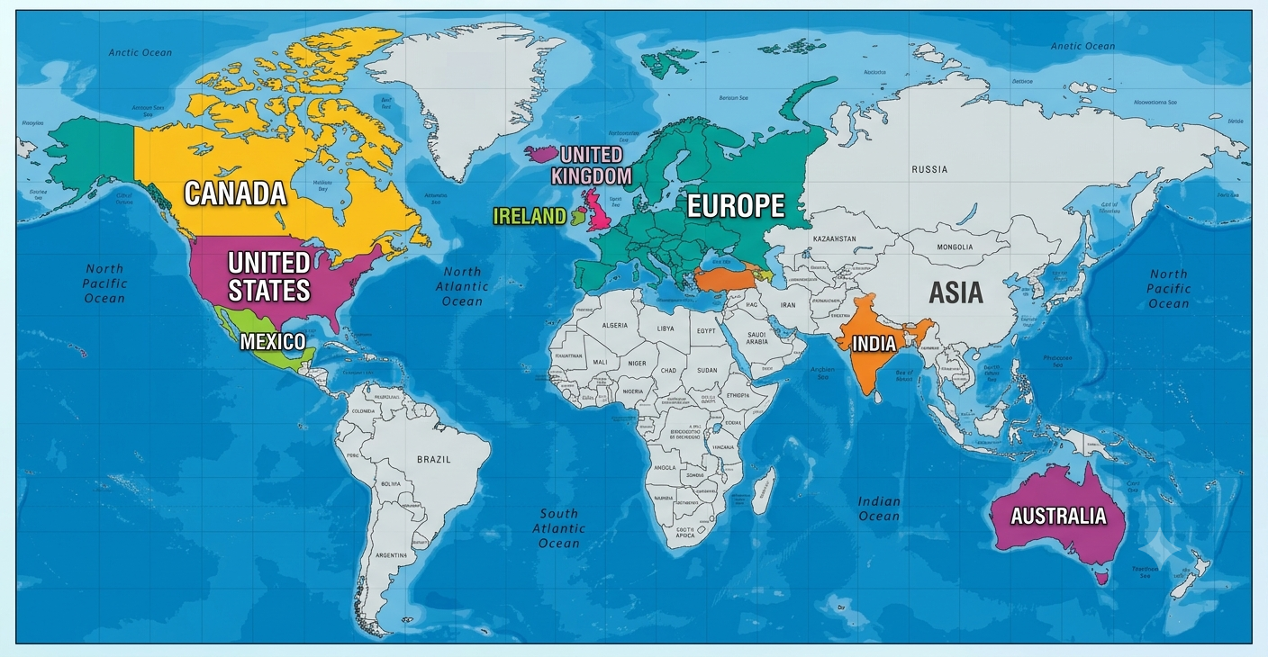 Study Destinations